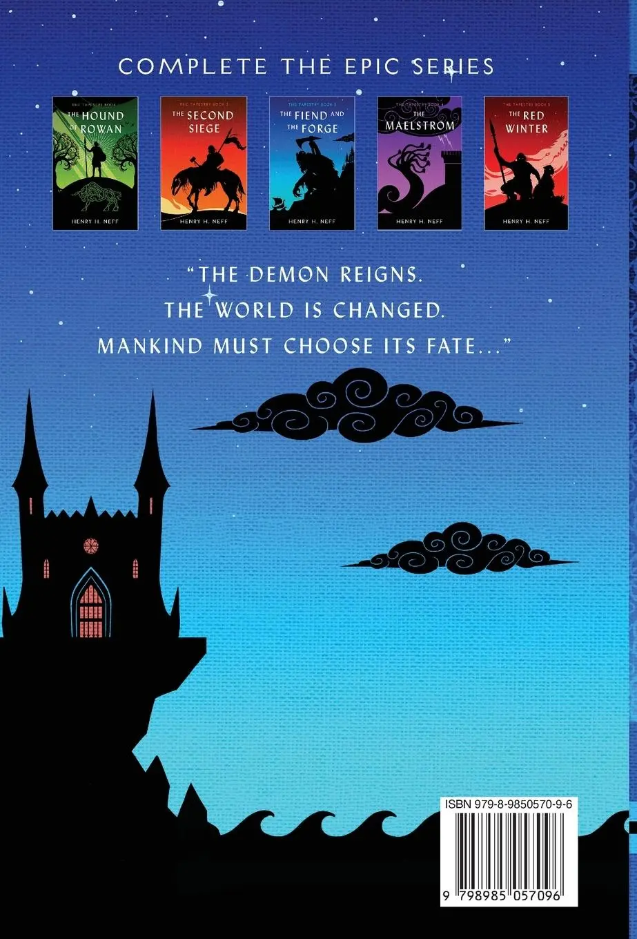 Rückseite: 9798985057096 | The Fiend and the Forge | Book Three of The Tapestry | Henry H Neff