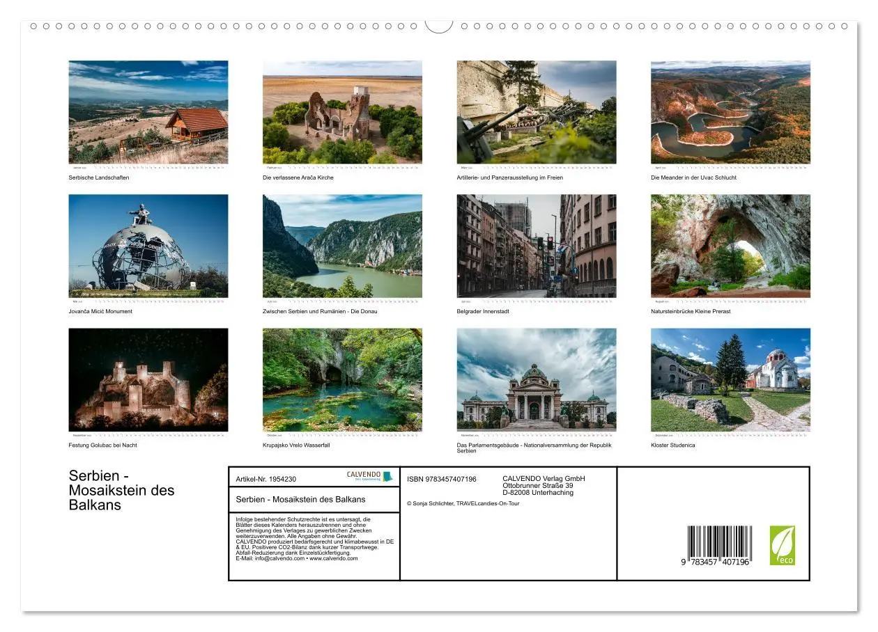 Bild: 9783457407196 | Serbien - Mosaikstein des Balkans (hochwertiger Premium...
