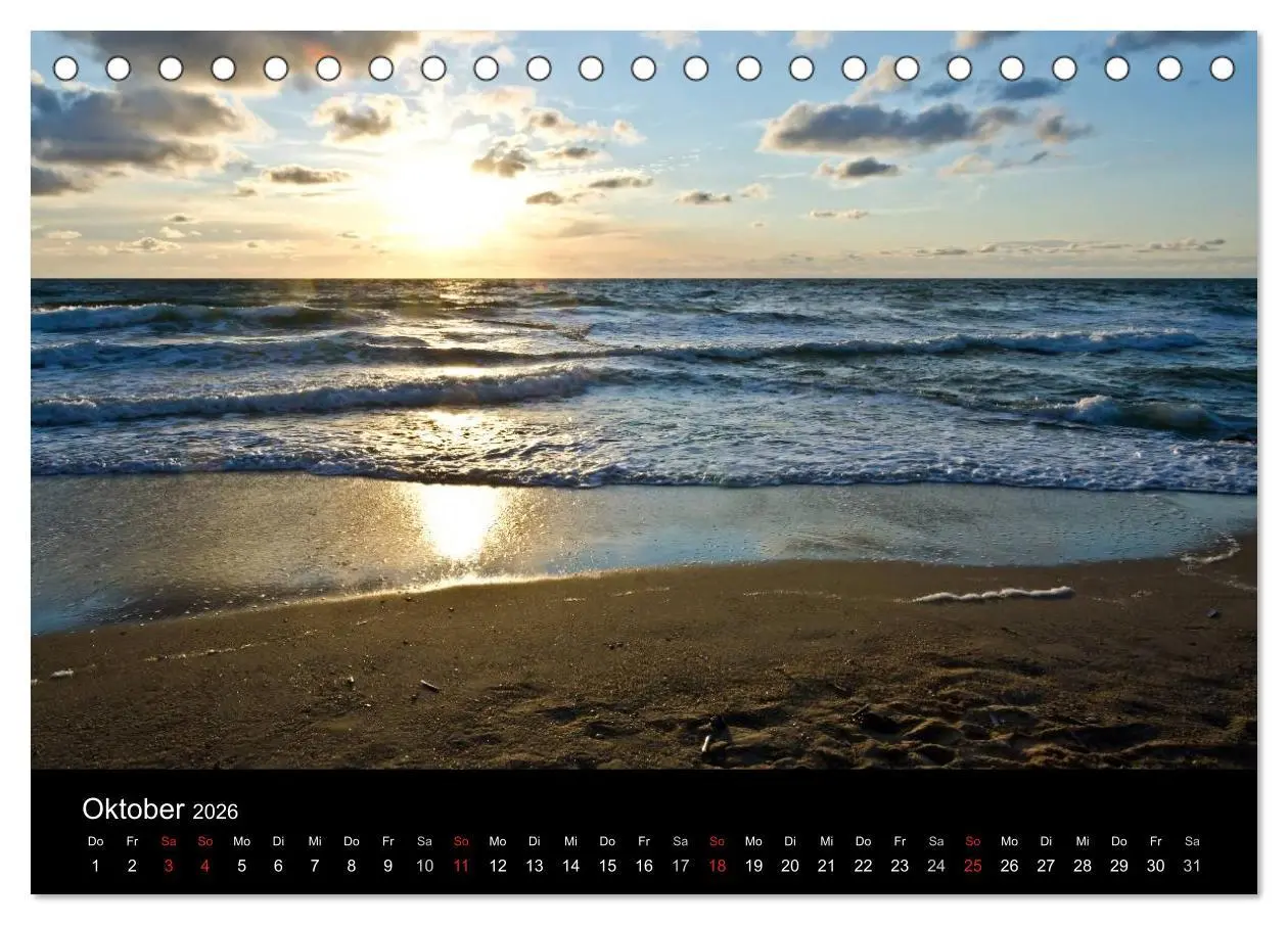 Bild: 9783516117196 | Meer und Küste (Tischkalender 2026 DIN A5 quer), CALVENDO...