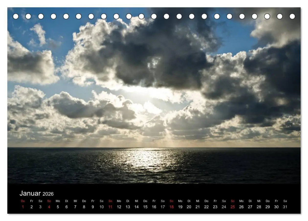 Bild: 9783516117196 | Meer und Küste (Tischkalender 2026 DIN A5 quer), CALVENDO...