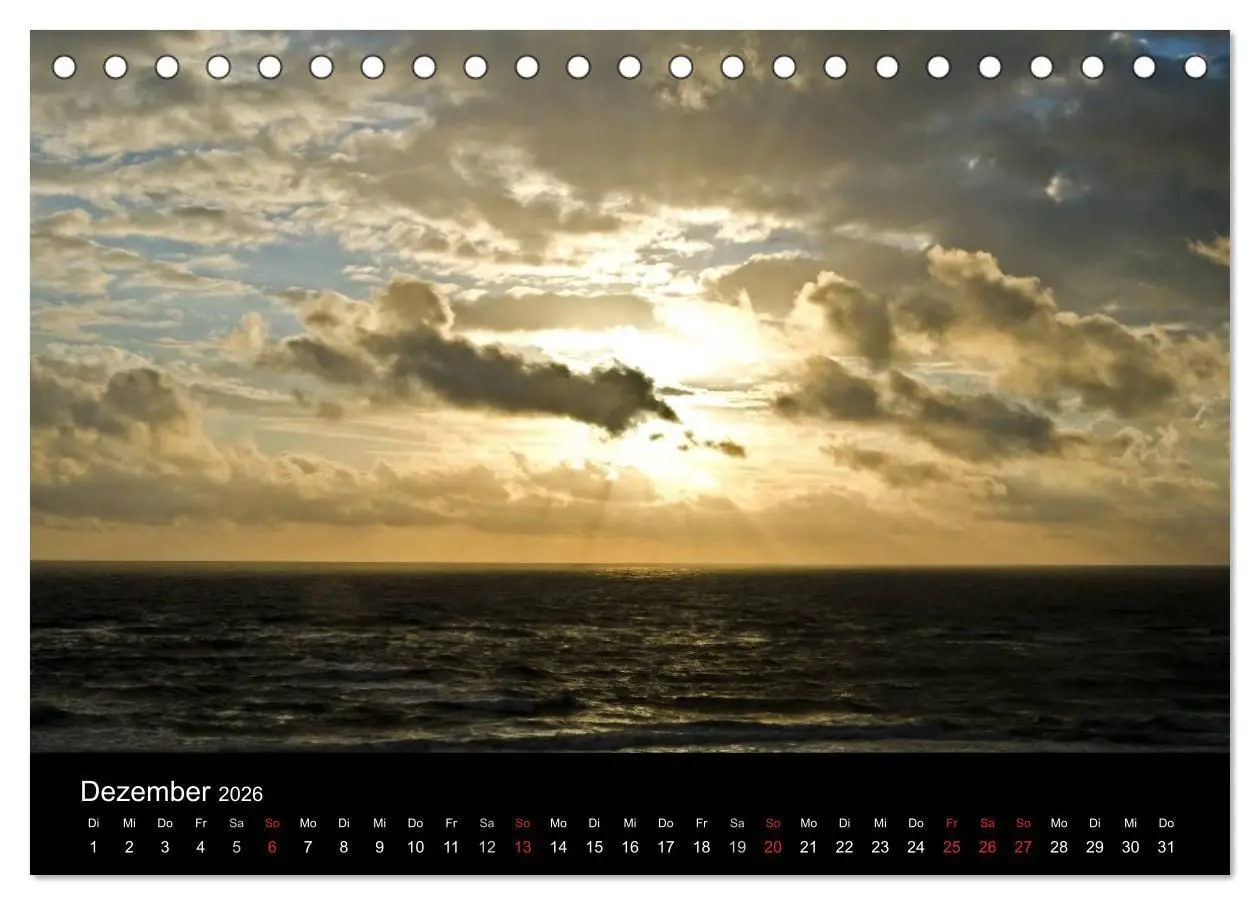 Bild: 9783516117196 | Meer und Küste (Tischkalender 2026 DIN A5 quer), CALVENDO...
