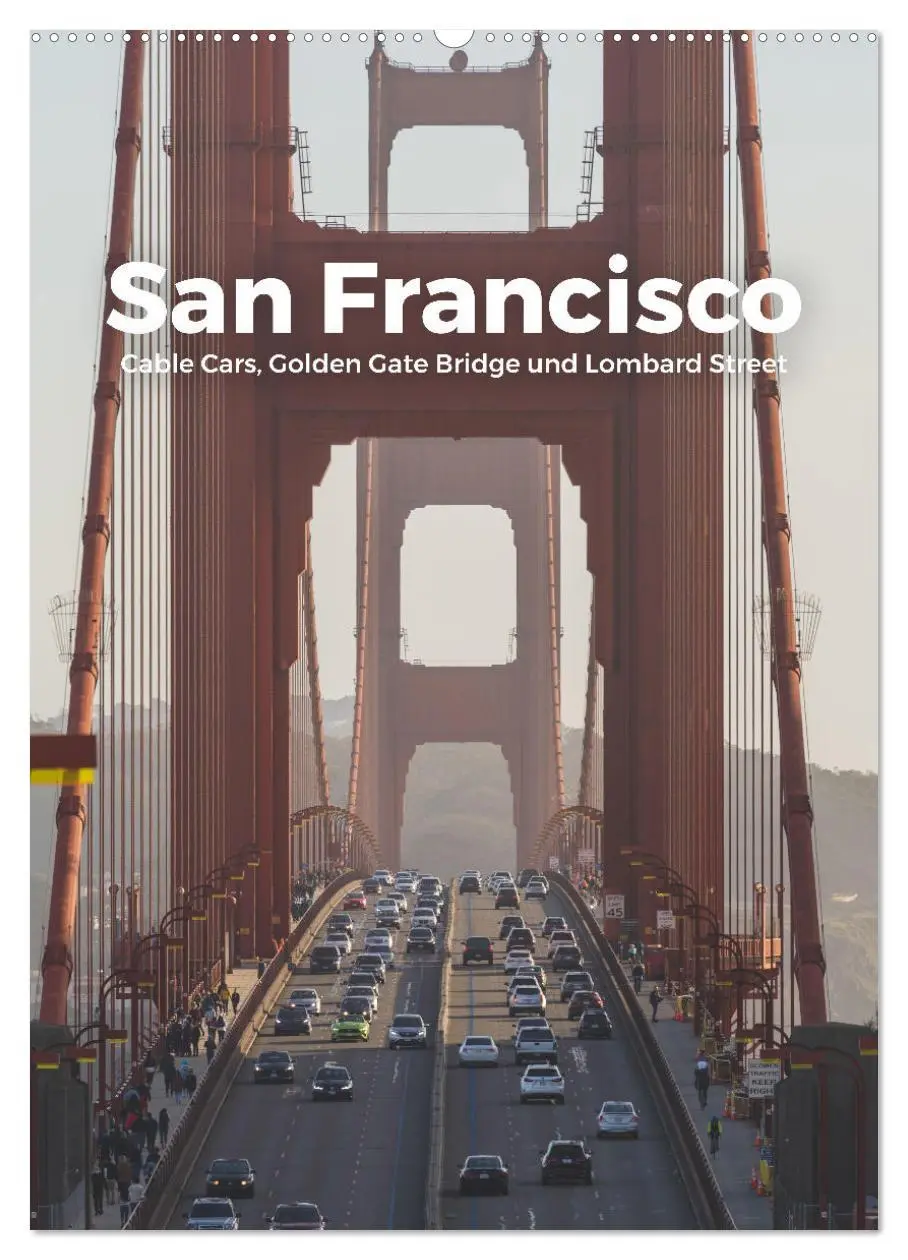 Cover: 9783516357196 | San Francisco - Cable Cars, Golden Gate Bridge und Lombard Street...