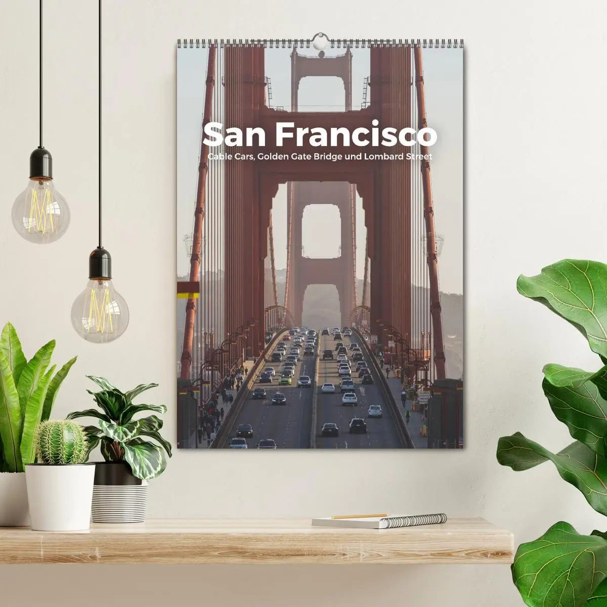 Bild: 9783516357196 | San Francisco - Cable Cars, Golden Gate Bridge und Lombard Street...
