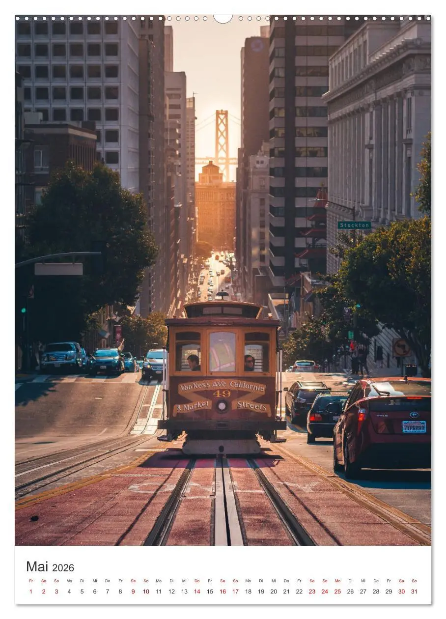 Bild: 9783516357196 | San Francisco - Cable Cars, Golden Gate Bridge und Lombard Street...