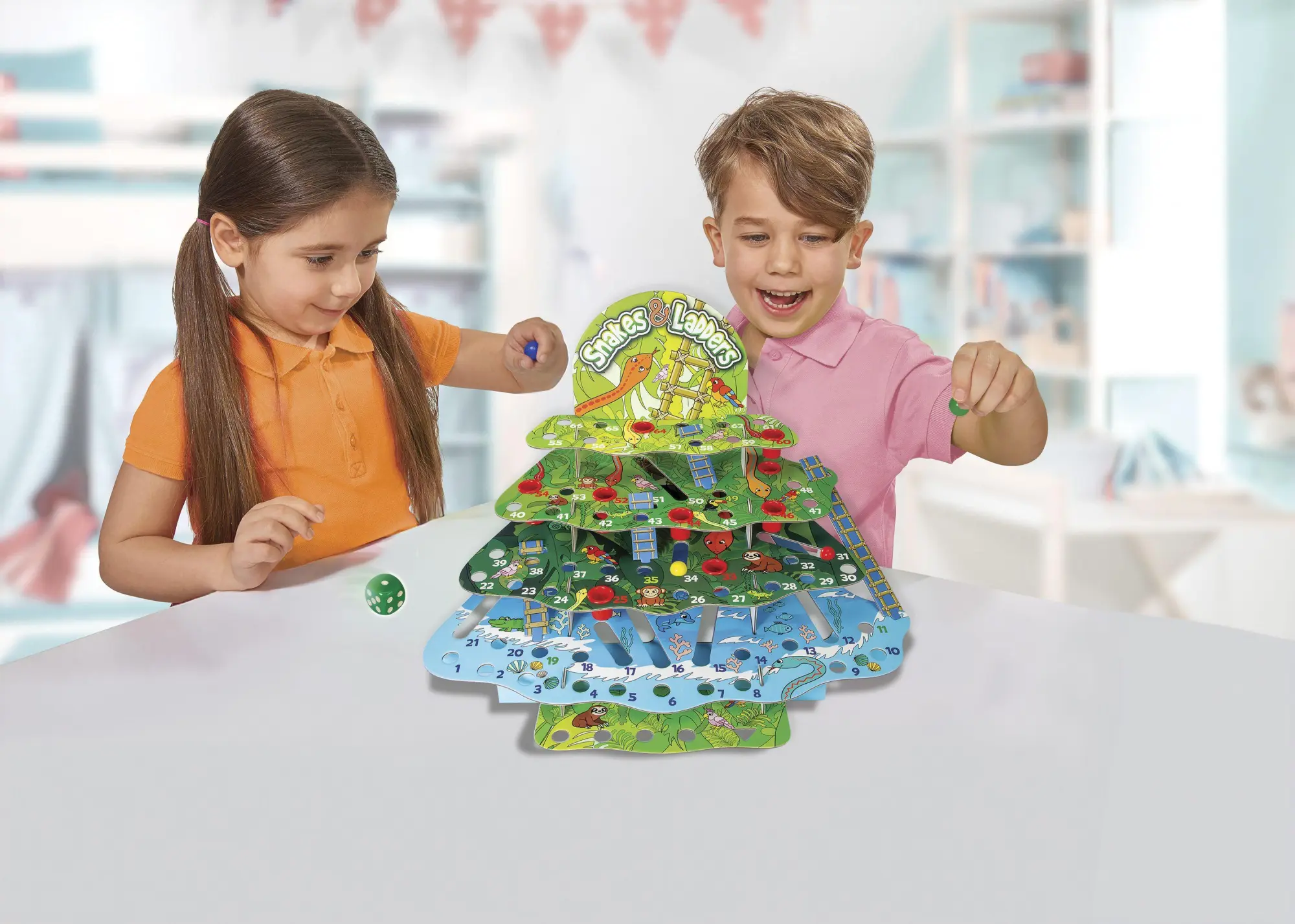 Cover: 4000826007296 | Snakes &amp; Ladders Dschungel | Spiel | 606064764 | Deutsch | 2026