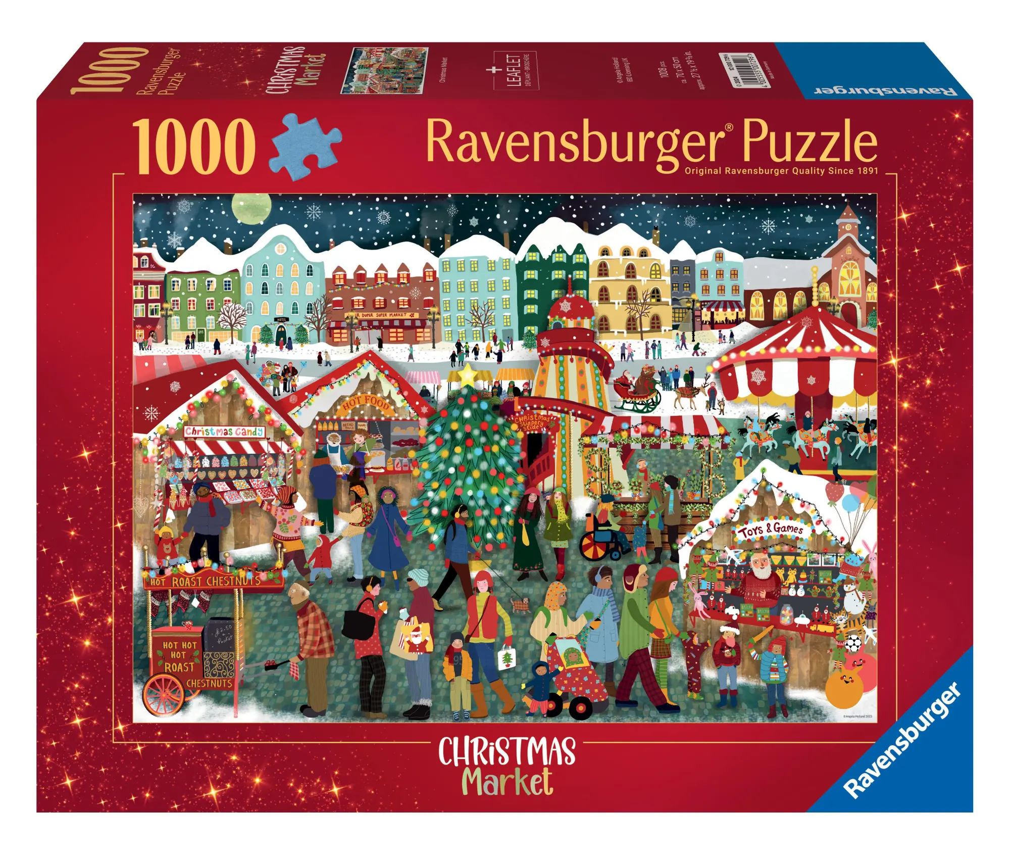 Cover: 4005555007296 | Erwachsenenpuzzle 1000 Teile - Christmas Market | Spiel | Puzzle