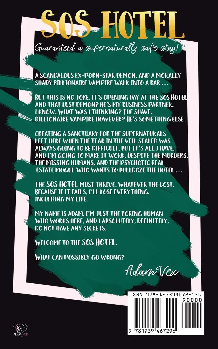 Rückseite: 9781739467296 | SOS Hotel | For a Supernaturally Safe Stay! | Adam Vex (u. a.) | Buch