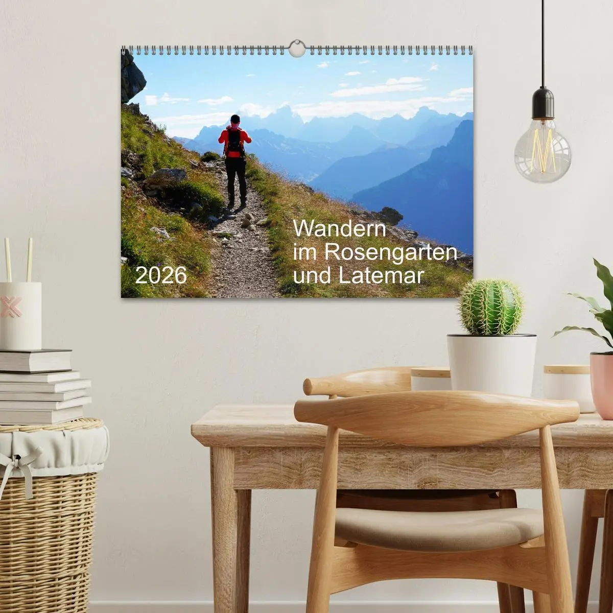 Bild: 9783457567296 | Wandern im Rosengarten und Latemar (Wandkalender 2026 DIN A3 quer),...
