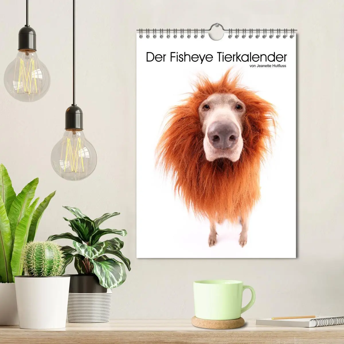 Bild: 9783516417296 | Der Fisheye Tiere Kalender (Wandkalender 2026 DIN A4 hoch),...