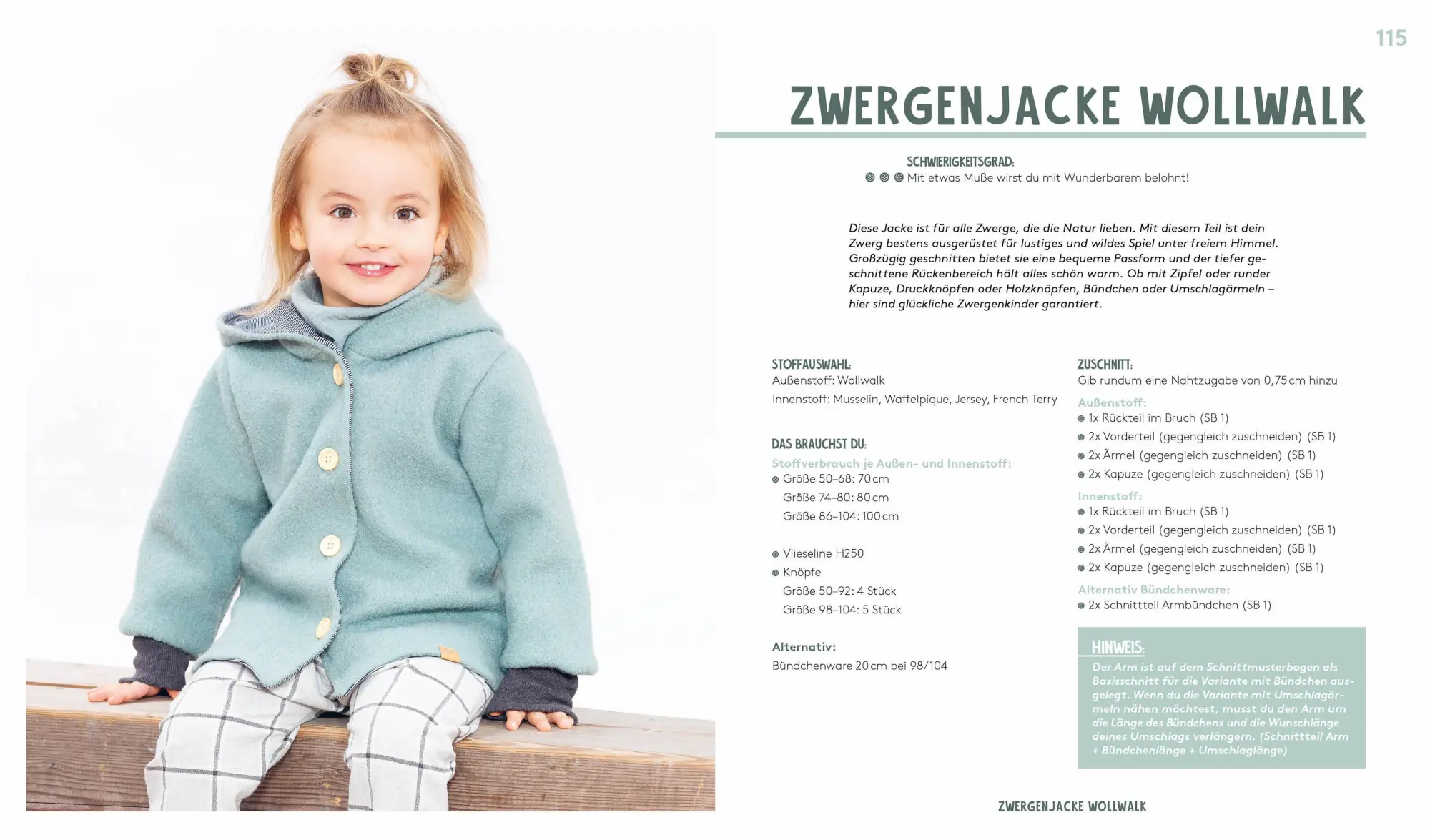 Bild: 9783960937296 | Hej. Minimode - Kleidung nähen für Babys und Kleinkinder | JULESNaht
