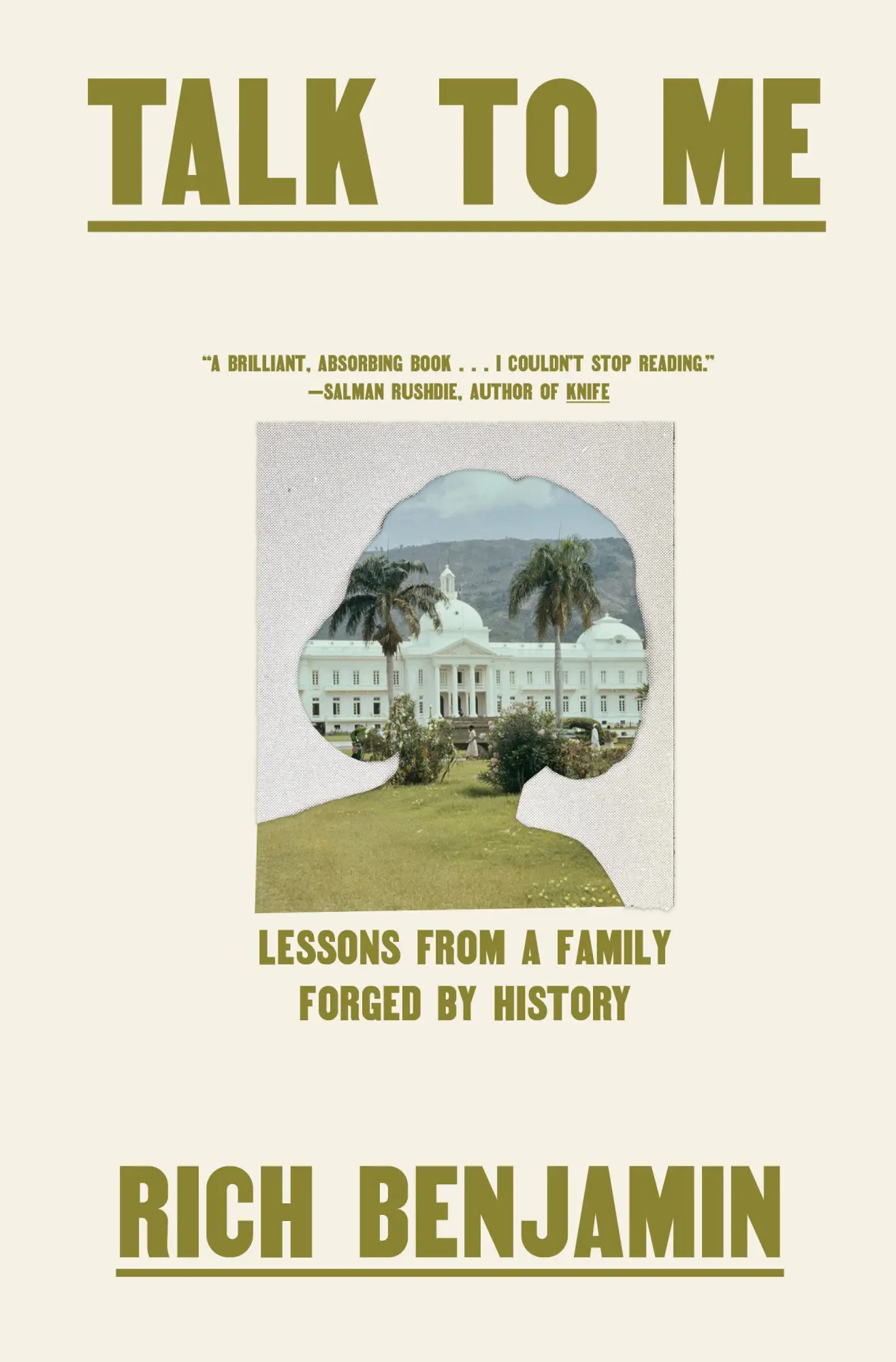 Cover: 9780593317396 | Talk to Me | Lessons from a Family Forged by History | Rich Benjamin