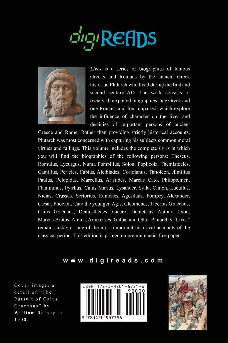 Rückseite: 9781420957396 | Plutarch's Lives (Volumes I and II) | Plutarch | Taschenbuch | 2018