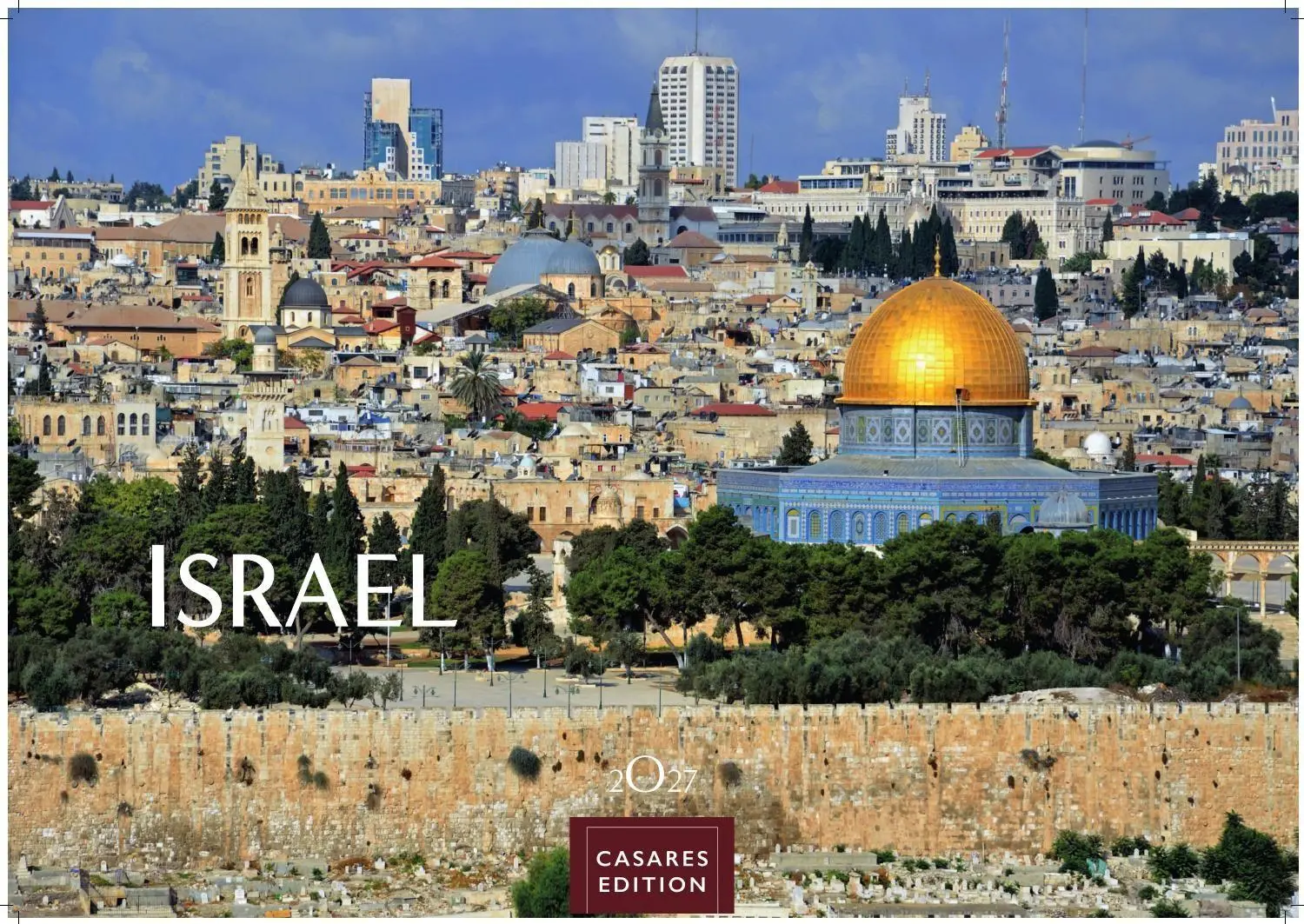 Cover: 9781835247396 | Israel Kalender 2027 - Wandkalender Fotokalender Orient 35x50cm -...