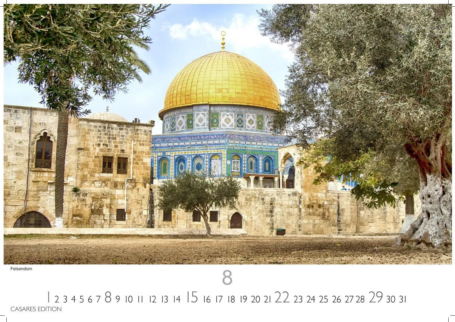 Bild: 9781835247396 | Israel Kalender 2027 - Wandkalender Fotokalender Orient 35x50cm -...
