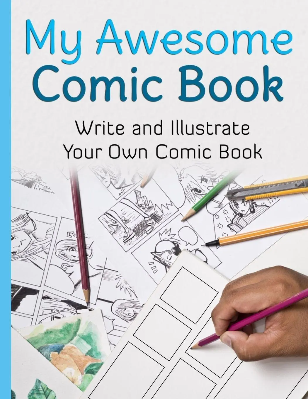 Cover: 9782956857396 | My Awesome Comic Book | Write and Illustrate Your Own Comic Book
