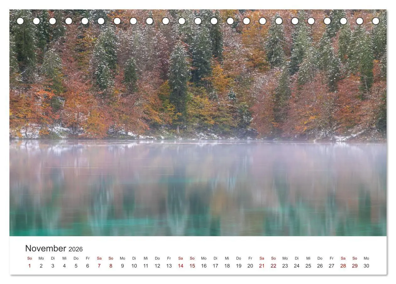 Bild: 9783457247396 | Bezaubernde Bergseen (Tischkalender 2026 DIN A5 quer), CALVENDO...