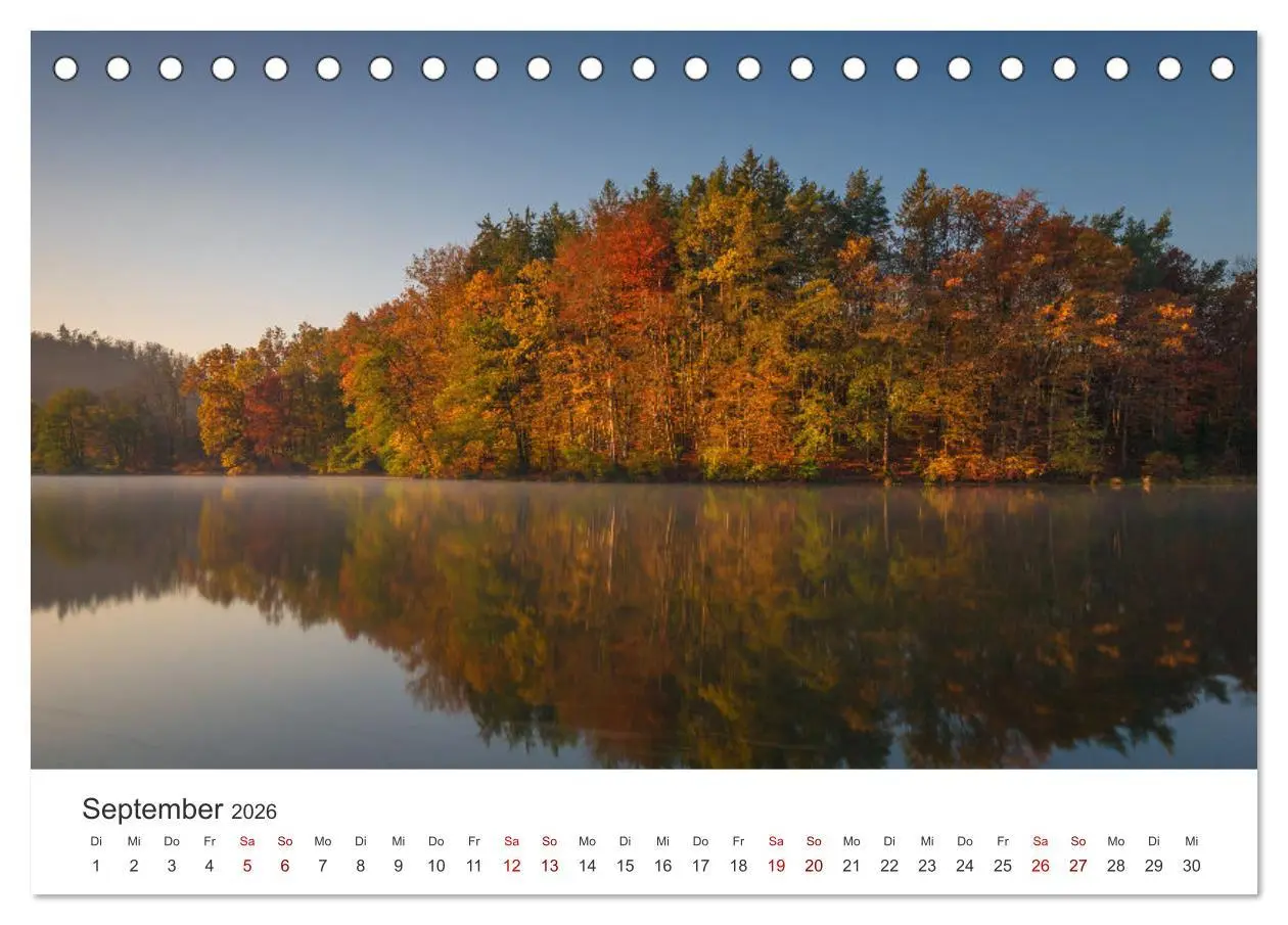 Bild: 9783457247396 | Bezaubernde Bergseen (Tischkalender 2026 DIN A5 quer), CALVENDO...
