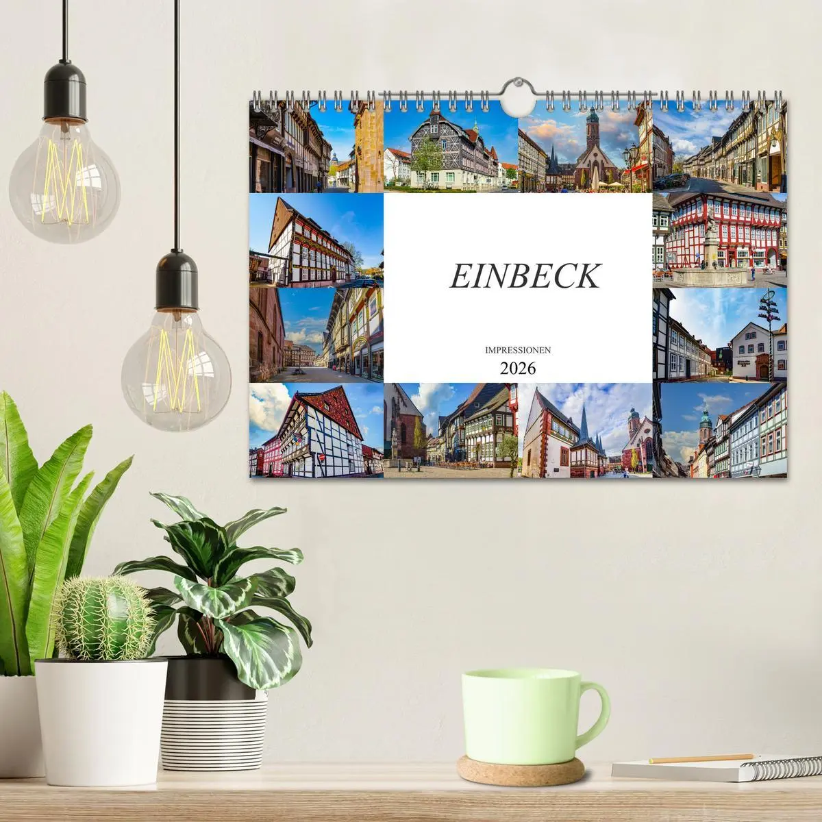 Bild: 9783457797396 | Einbeck Impressionen (Wandkalender 2026 DIN A4 quer), CALVENDO...