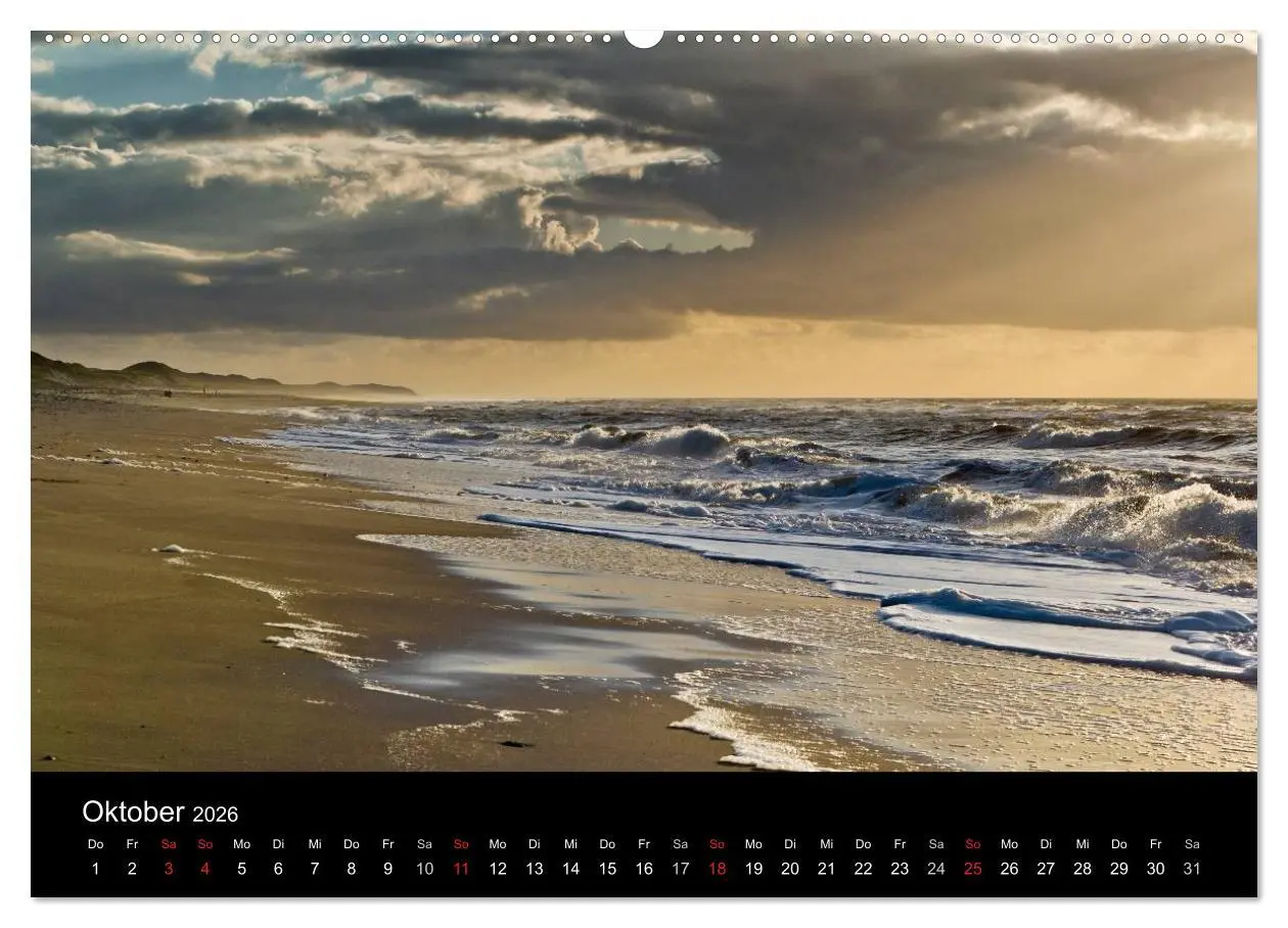 Bild: 9783516197396 | Sylt-Abende - Fotografien von Beate Zoellner (Wandkalender 2026 DIN...
