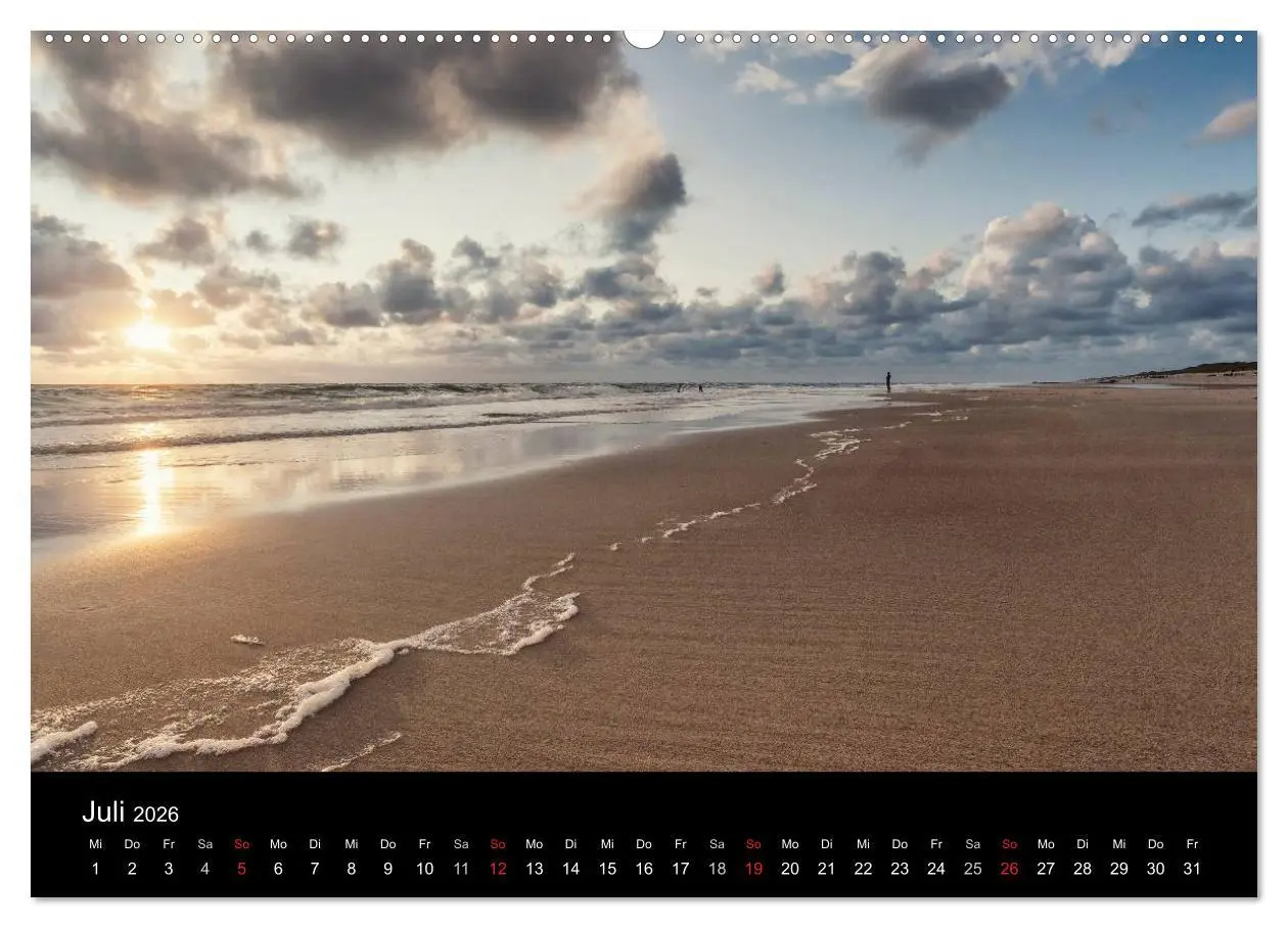 Bild: 9783516197396 | Sylt-Abende - Fotografien von Beate Zoellner (Wandkalender 2026 DIN...