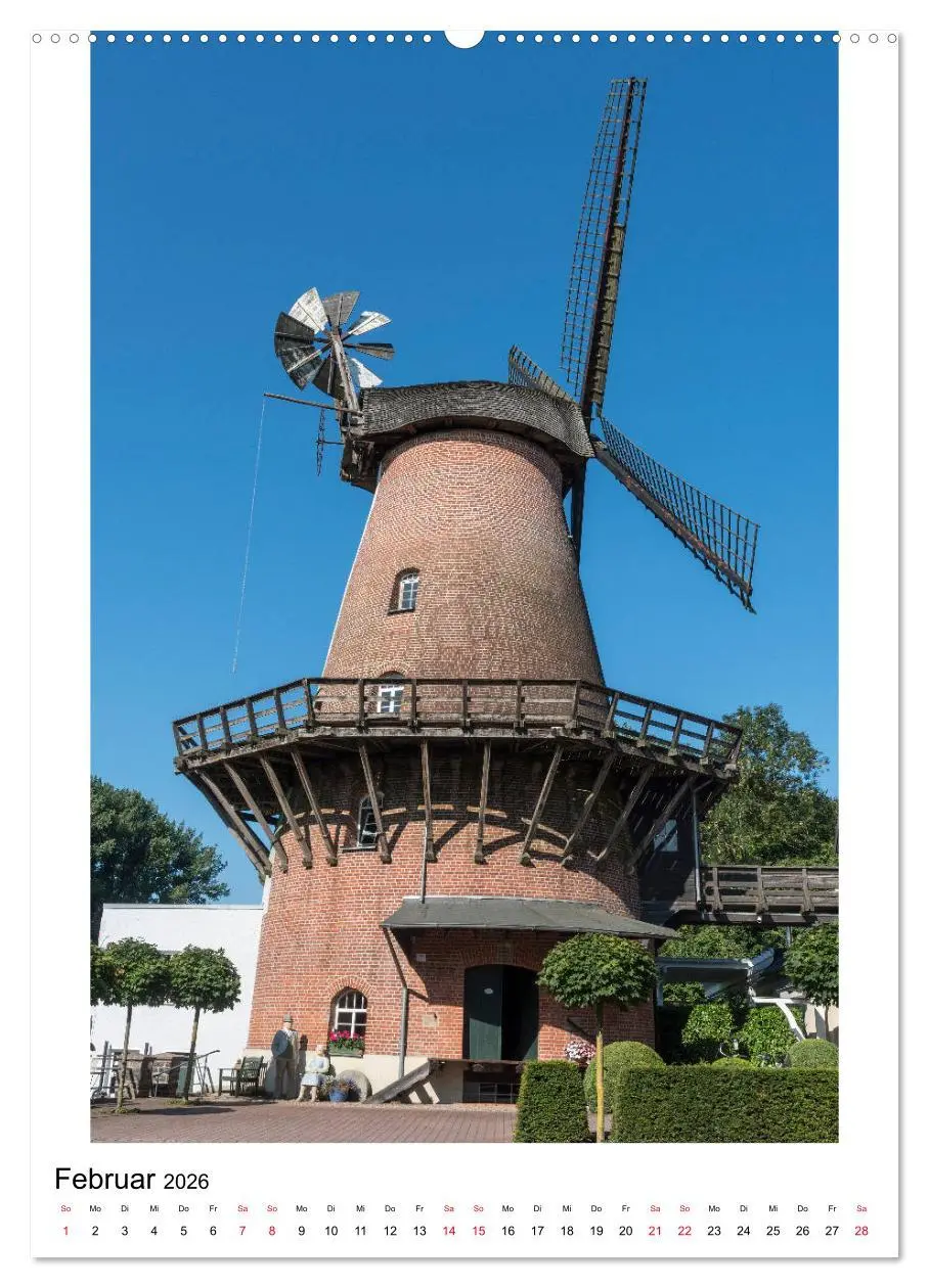 Bild: 9783516407396 | Historische Windmühlen in Minden-Lübbecke (hochwertiger Premium...