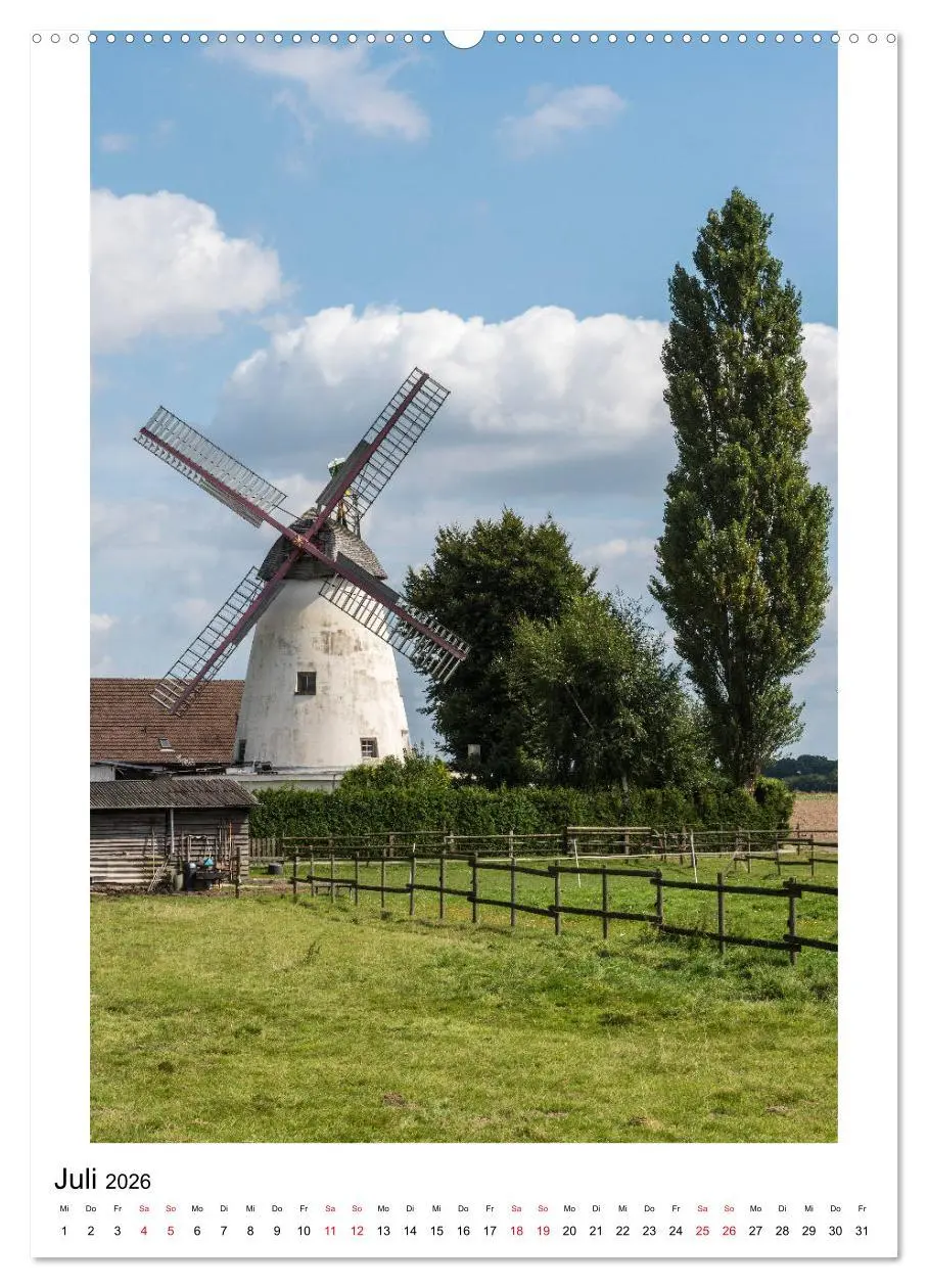 Bild: 9783516407396 | Historische Windmühlen in Minden-Lübbecke (hochwertiger Premium...