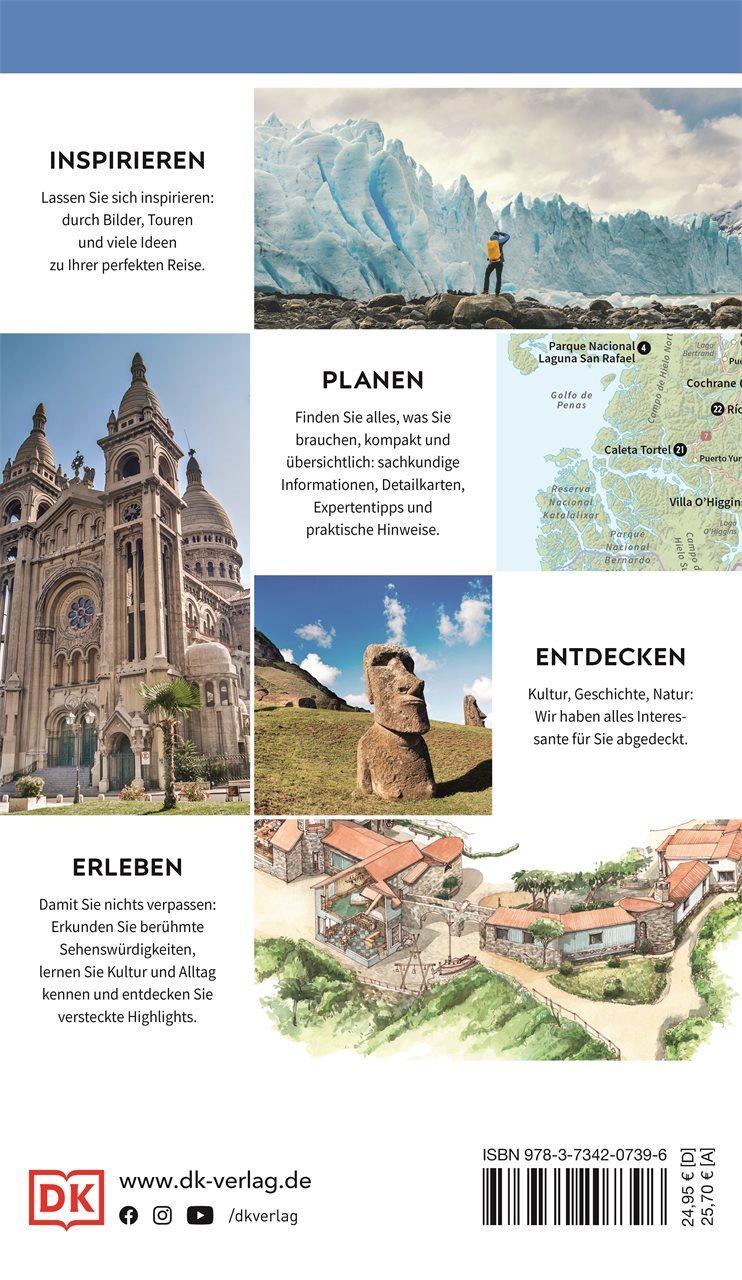 Rückseite: 9783734207396 | Vis-à-Vis Reiseführer Chile &amp; Osterinsel | DK Verlag - Reise | Buch