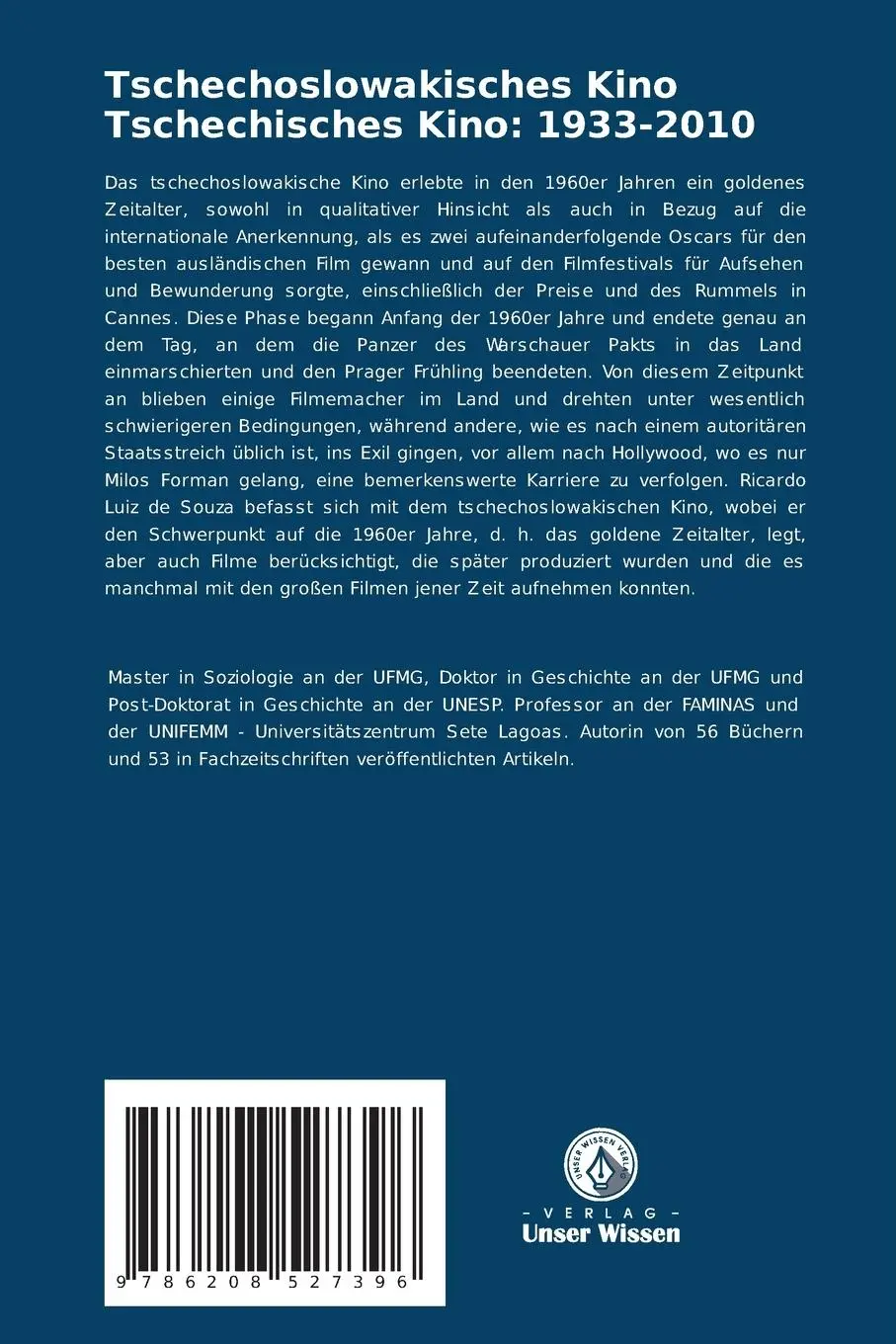Rückseite: 9786208527396 | Tschechoslowakisches Kino Tschechisches Kino: 1933-2010 | 1933 a 2010
