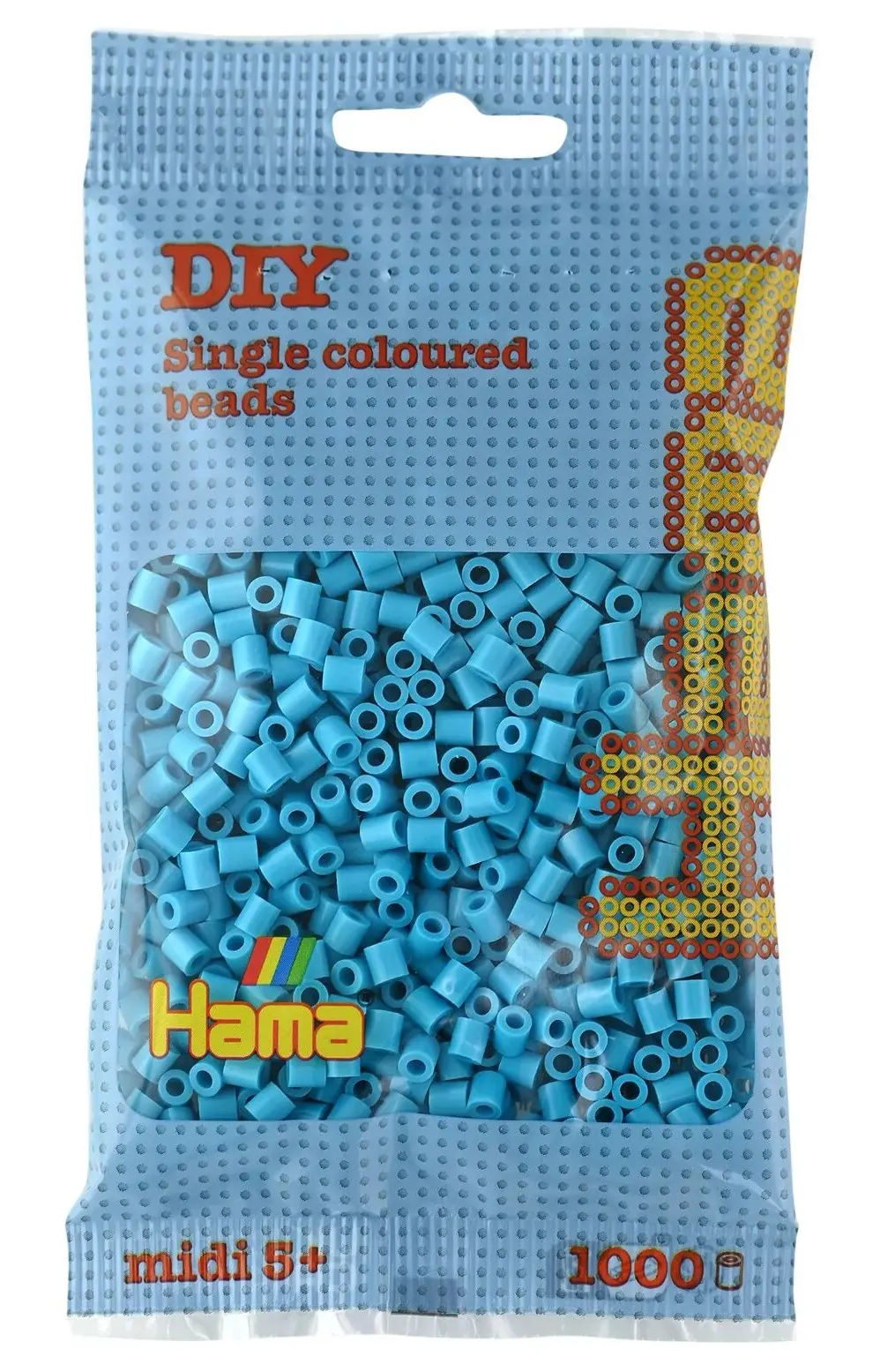 Cover: 28178207496 | HAMA B?gelperlen - 1000 AZURE BLAU | 207-49 | Deutsch | 2022 | HAMA