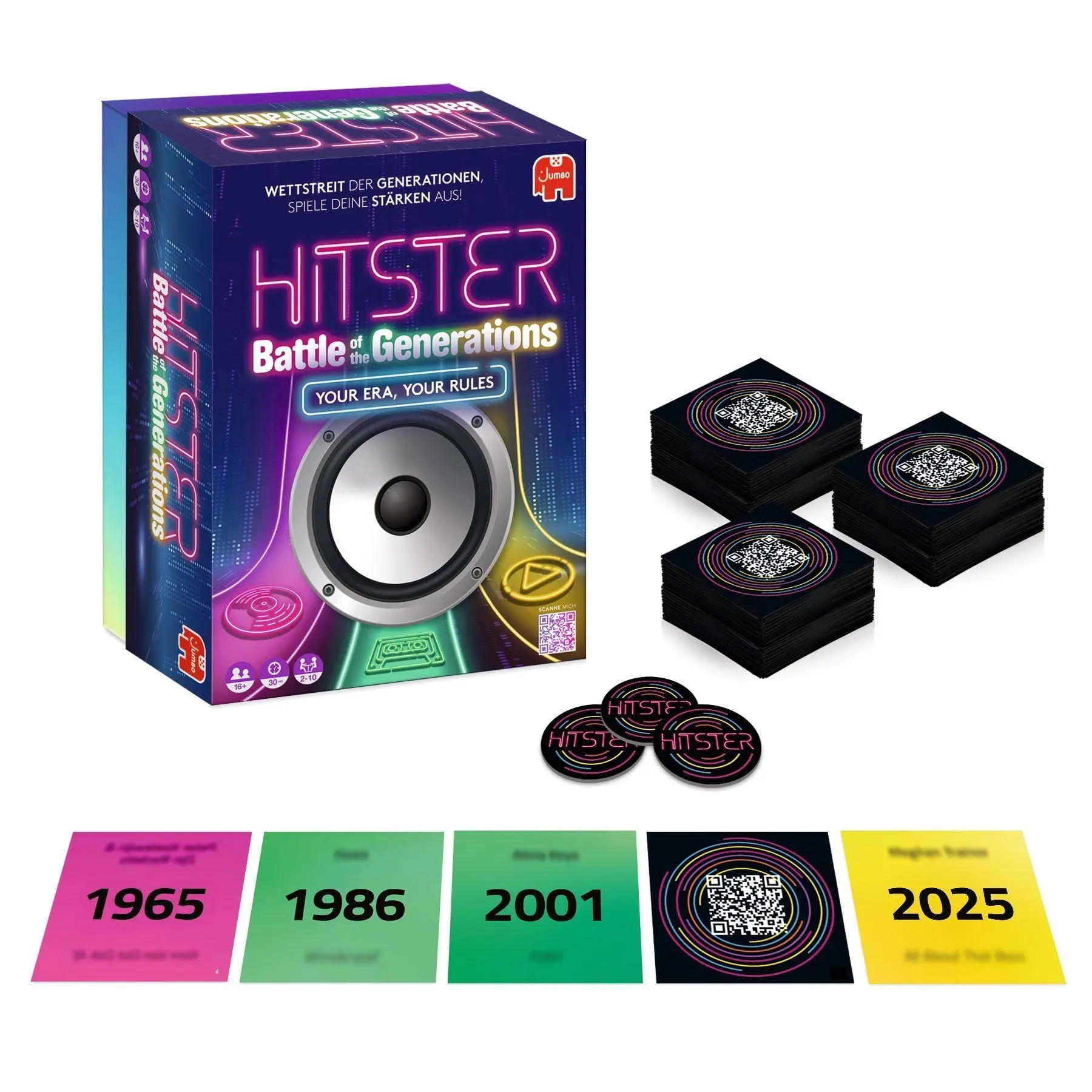 Bild: 8721017607496 | Hitster - Battle of the Generations | Spiel | Deutsch | 2026