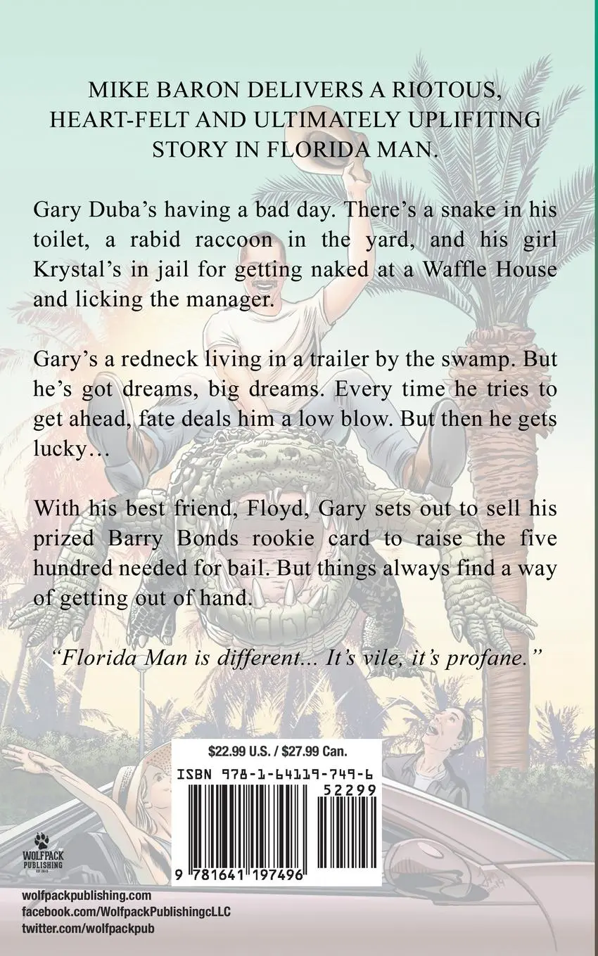 Rückseite: 9781641197496 | Florida Man | Mike Baron | Taschenbuch | Englisch | 2019