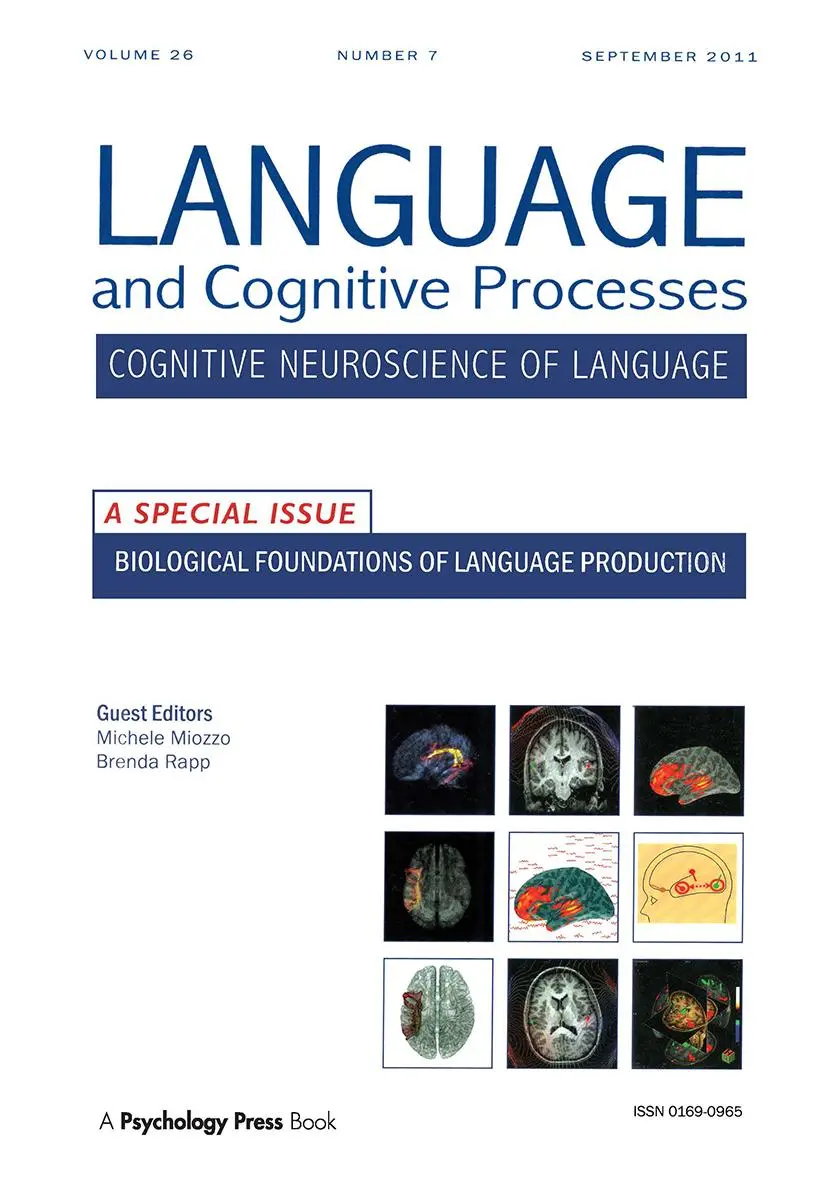 Cover: 9781848727496 | Biological Foundations of Language Production | Brenda Rapp (u. a.)