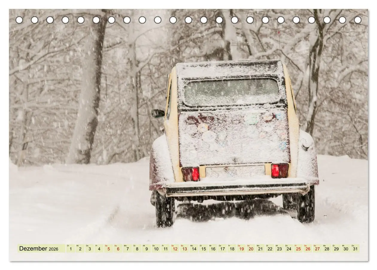 Bild: 9783457617496 | Französische Klassiker - 2CV und D Modell Oldtimer (Tischkalender...
