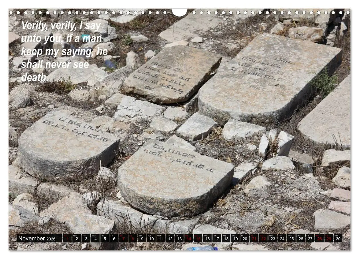 Bild: 9783516567496 | ISRAEL (Wall Calendar 2026 DIN A3 landscape), CALVENDO 12 Month...