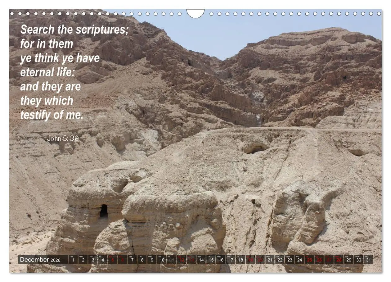 Bild: 9783516567496 | ISRAEL (Wall Calendar 2026 DIN A3 landscape), CALVENDO 12 Month...