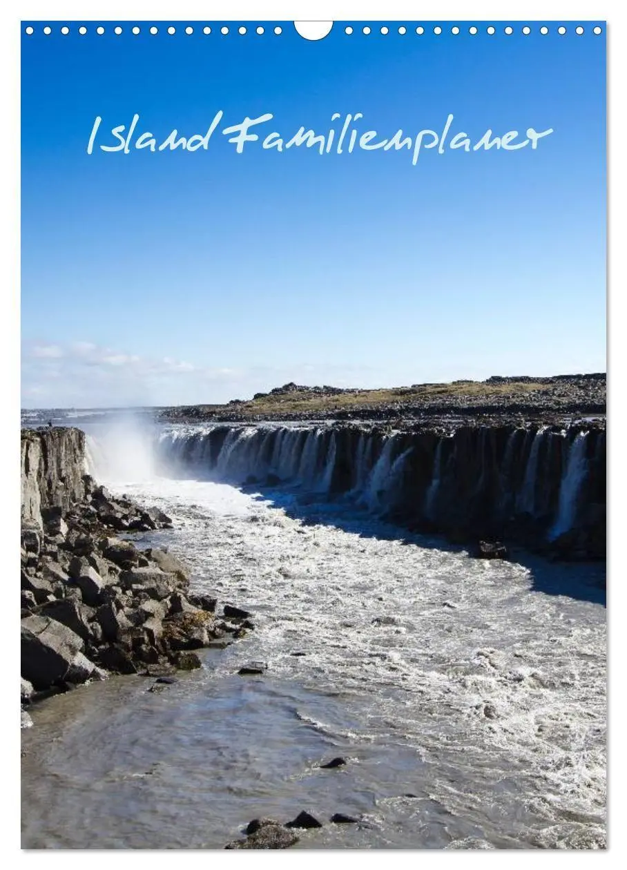 Cover: 9783594237496 | Island Familienplaner (Wandkalender 2027 DIN A3 hoch), CALVENDO...