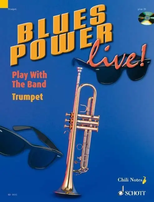 Cover: 9783795757496 | BLUES POWER LIVE - PLAY WITH THE BAND TRUMPET | Gernot Dechert | Buch
