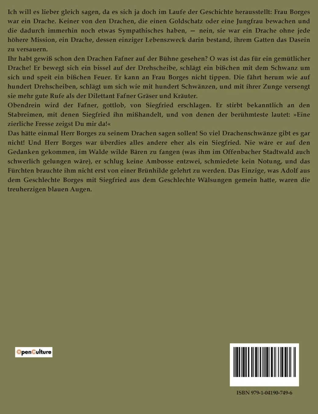 Rückseite: 9791041907496 | Der Widerspenstigen Zähmung | Karl Ettlinger | Taschenbuch | 74 S.