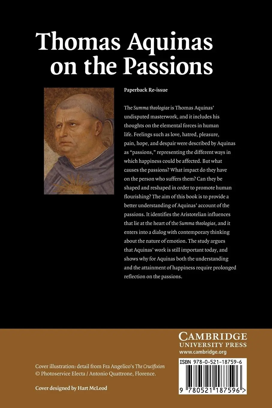 Rückseite: 9780521187596 | Thomas Aquinas on the Passions | Robert Miner | Taschenbuch | Englisch