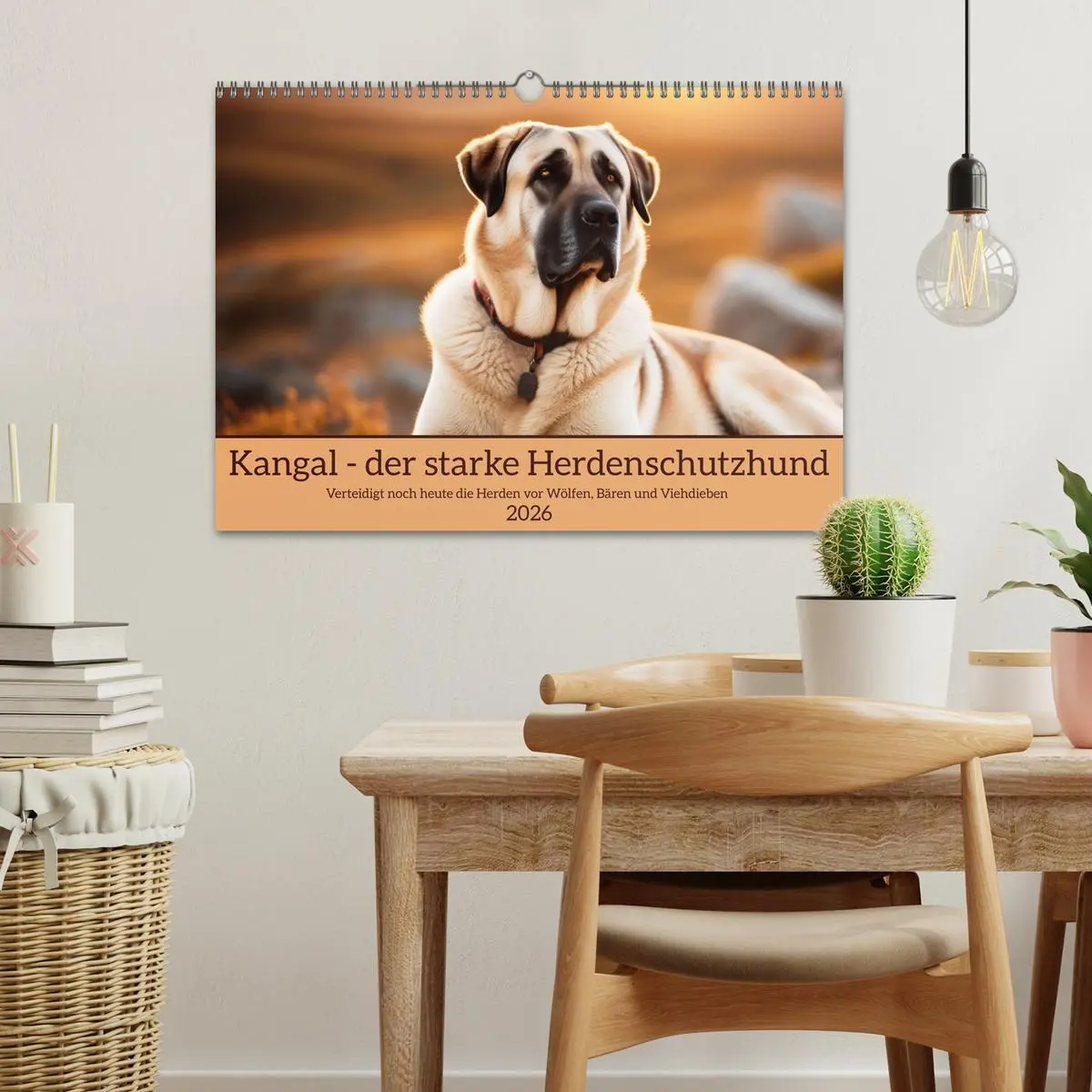 Bild: 9783457397596 | Kangal - der starke Herdenschutzhund (Wandkalender 2026 DIN A3...