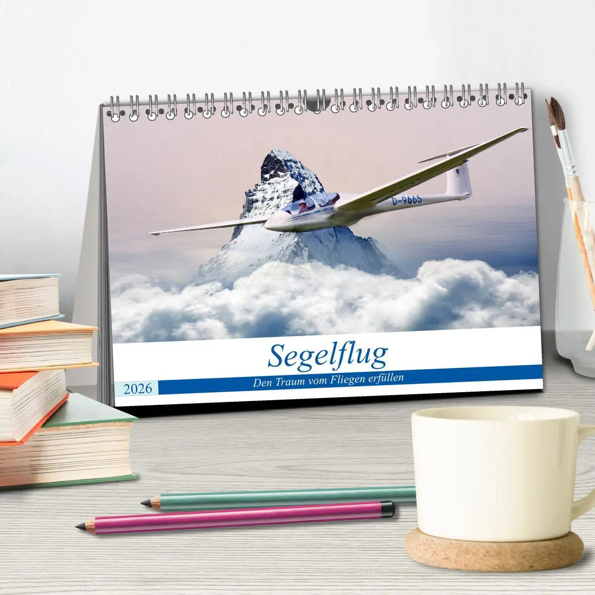 Bild: 9783457777596 | Segelflug - Den Traum vom Fliegen erfüllen (Tischkalender 2026 DIN...
