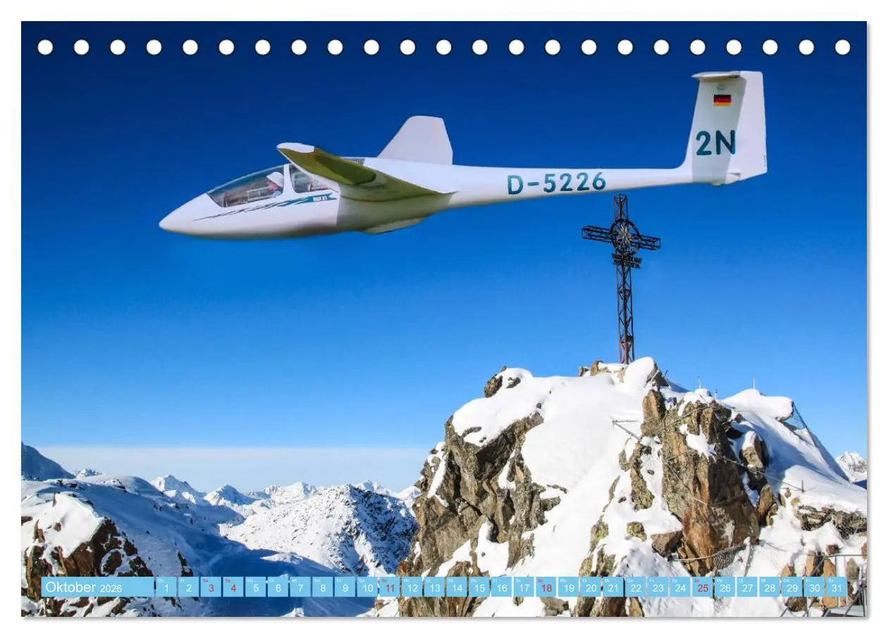 Bild: 9783457777596 | Segelflug - Den Traum vom Fliegen erfüllen (Tischkalender 2026 DIN...