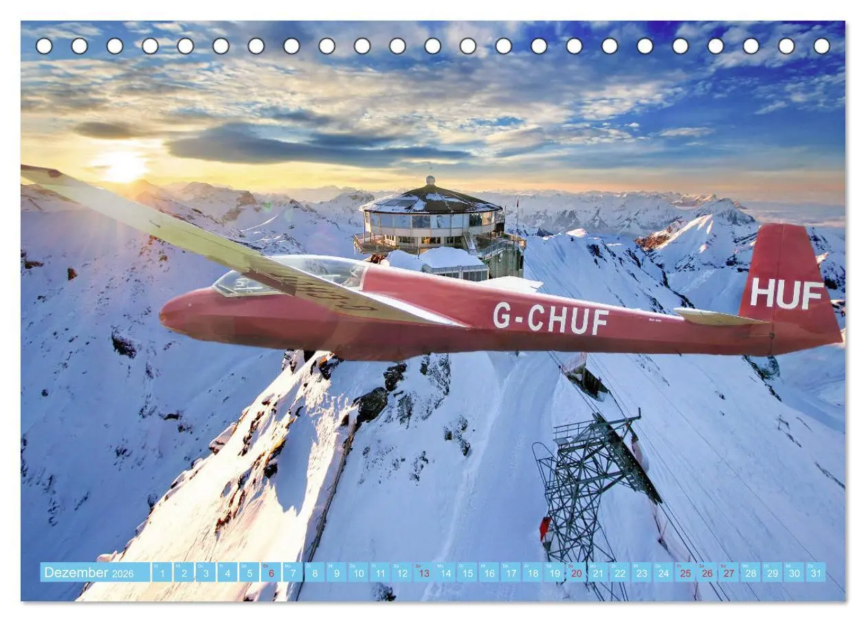 Bild: 9783457777596 | Segelflug - Den Traum vom Fliegen erfüllen (Tischkalender 2026 DIN...