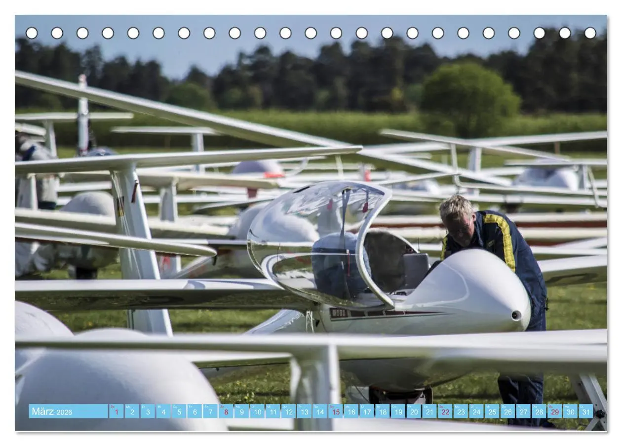 Bild: 9783457777596 | Segelflug - Den Traum vom Fliegen erfüllen (Tischkalender 2026 DIN...