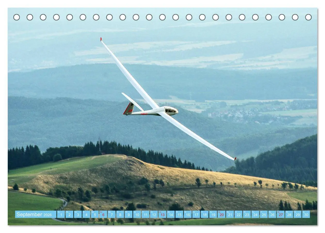 Bild: 9783457777596 | Segelflug - Den Traum vom Fliegen erfüllen (Tischkalender 2026 DIN...