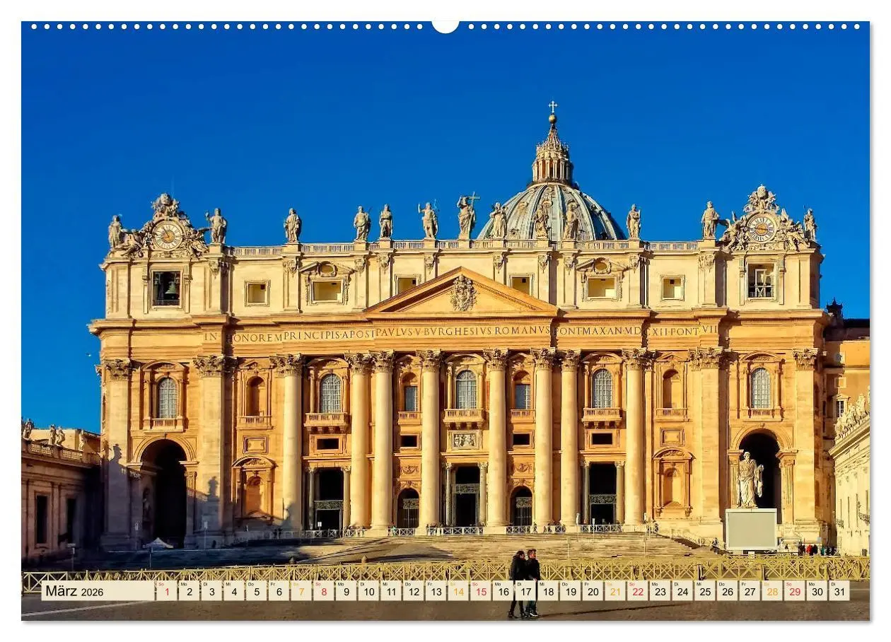 Bild: 9783516237696 | Reise durch Italien Vatikan (hochwertiger Premium Wandkalender 2026...