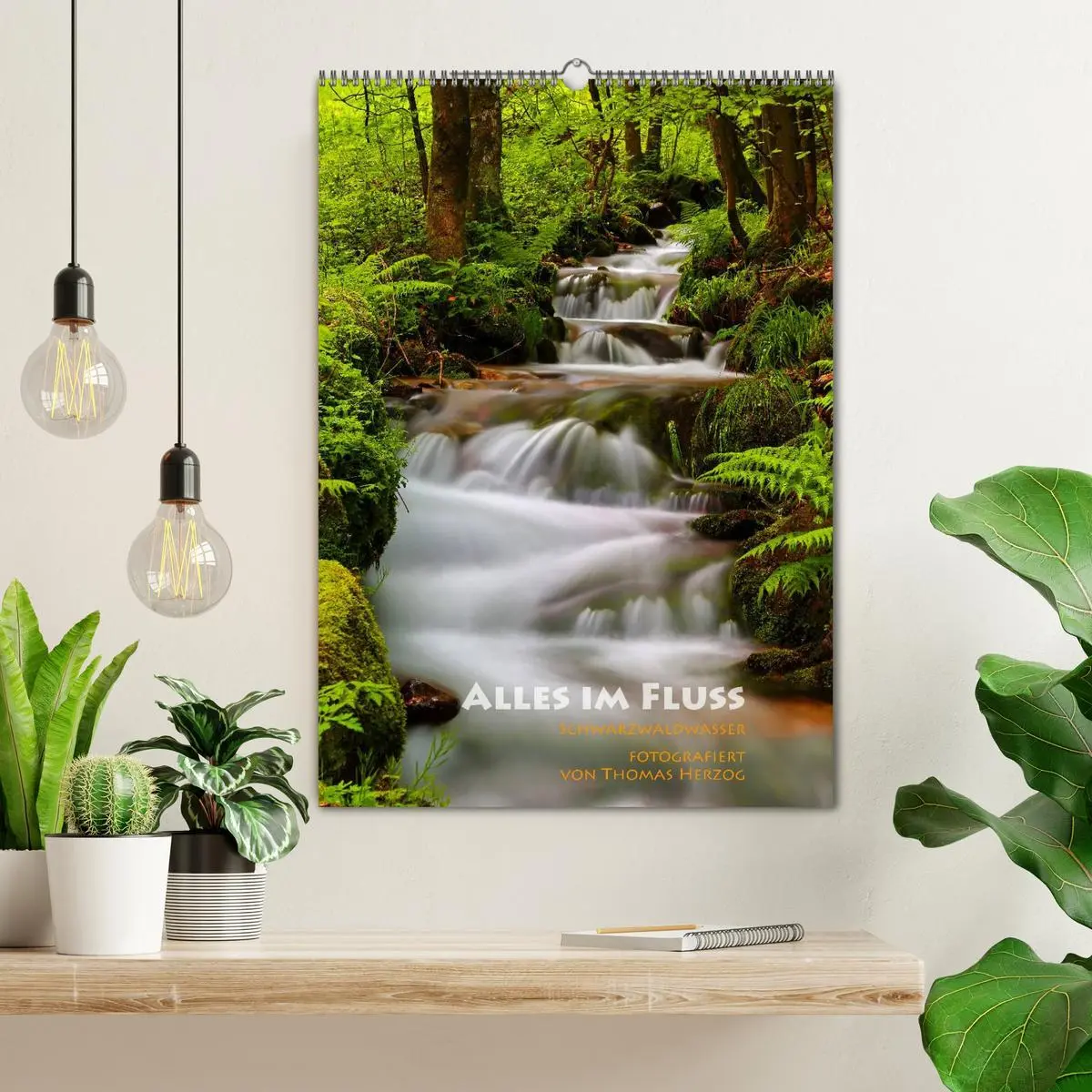 Bild: 9783516477696 | Alles im Fluss - Schwarzwaldwasser (Wandkalender 2026 DIN A2 hoch),...