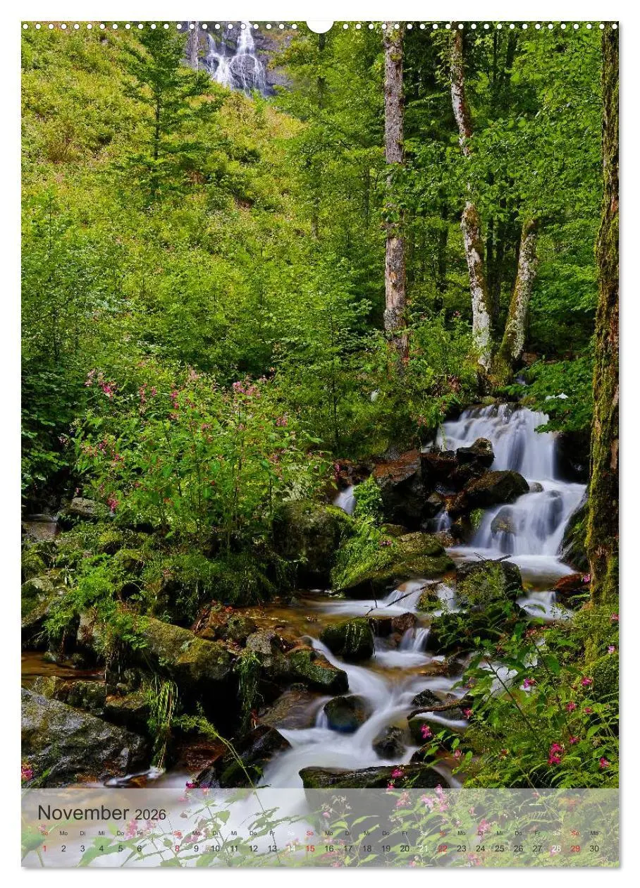Bild: 9783516477696 | Alles im Fluss - Schwarzwaldwasser (Wandkalender 2026 DIN A2 hoch),...