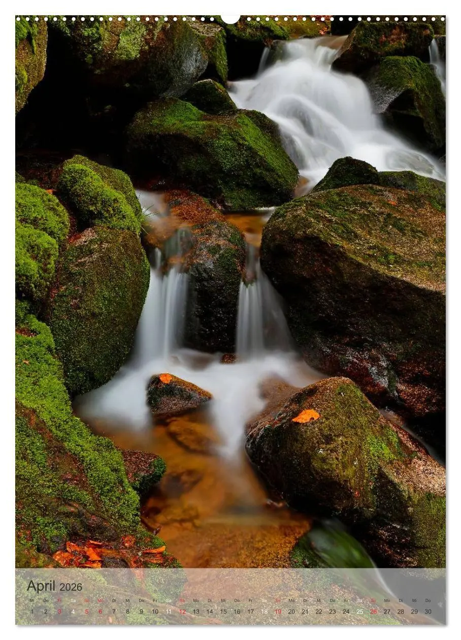 Bild: 9783516477696 | Alles im Fluss - Schwarzwaldwasser (Wandkalender 2026 DIN A2 hoch),...
