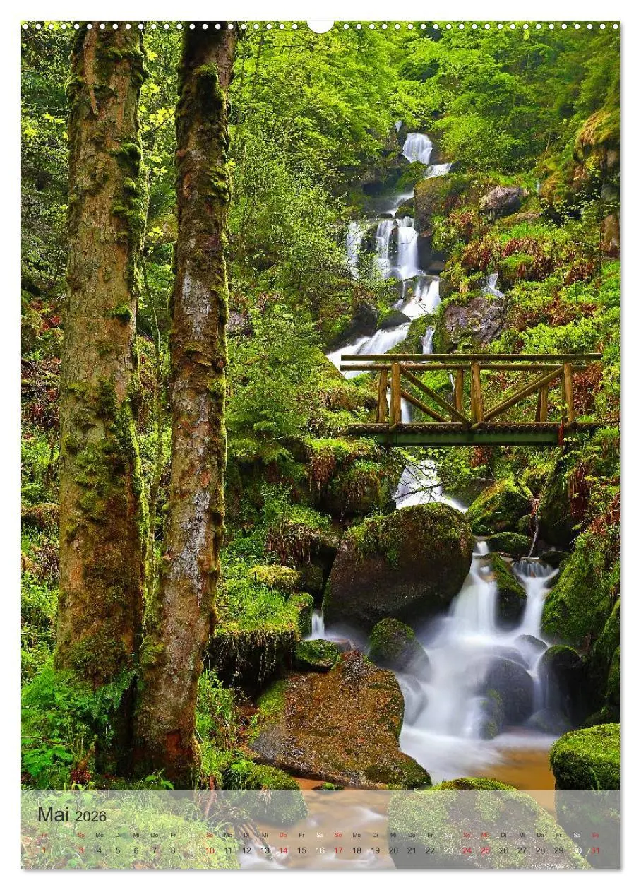 Bild: 9783516477696 | Alles im Fluss - Schwarzwaldwasser (Wandkalender 2026 DIN A2 hoch),...